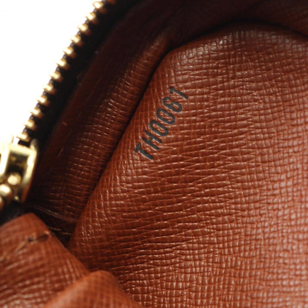 LOUIS VUITTON Brown Monogram Leather Shoulder Bag - Picture 6 of 9